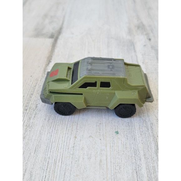 McDonald's 2012 Hasbro's Transformers Prime green car toy figure - Picture 3 of 5